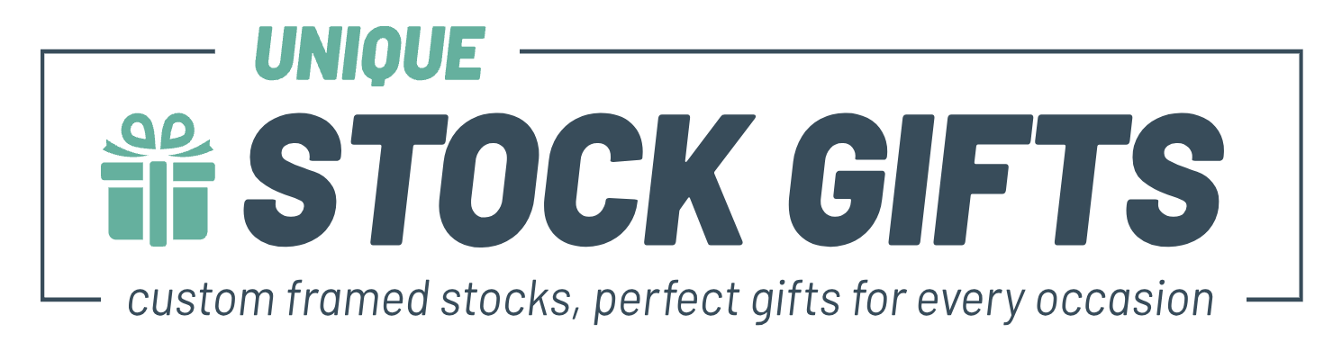 Unique stock gifts logo