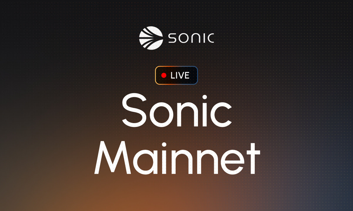 Sonic Labs Launches Its EVM-Compatible Layer-1 Blockchain, Sonic Mainnet