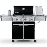 Weber Summit E470 Liquid Propane Gas Grill, Black