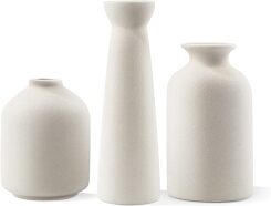 Ceramic Vase, Small Vases for Decor, Set of 3