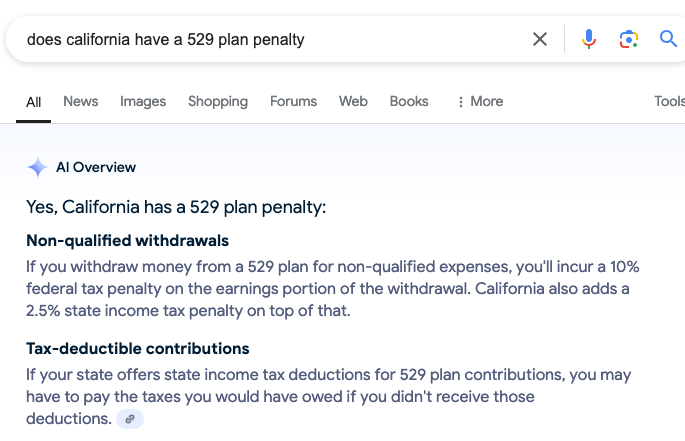 Does California Have A 529 Plan Penalty?