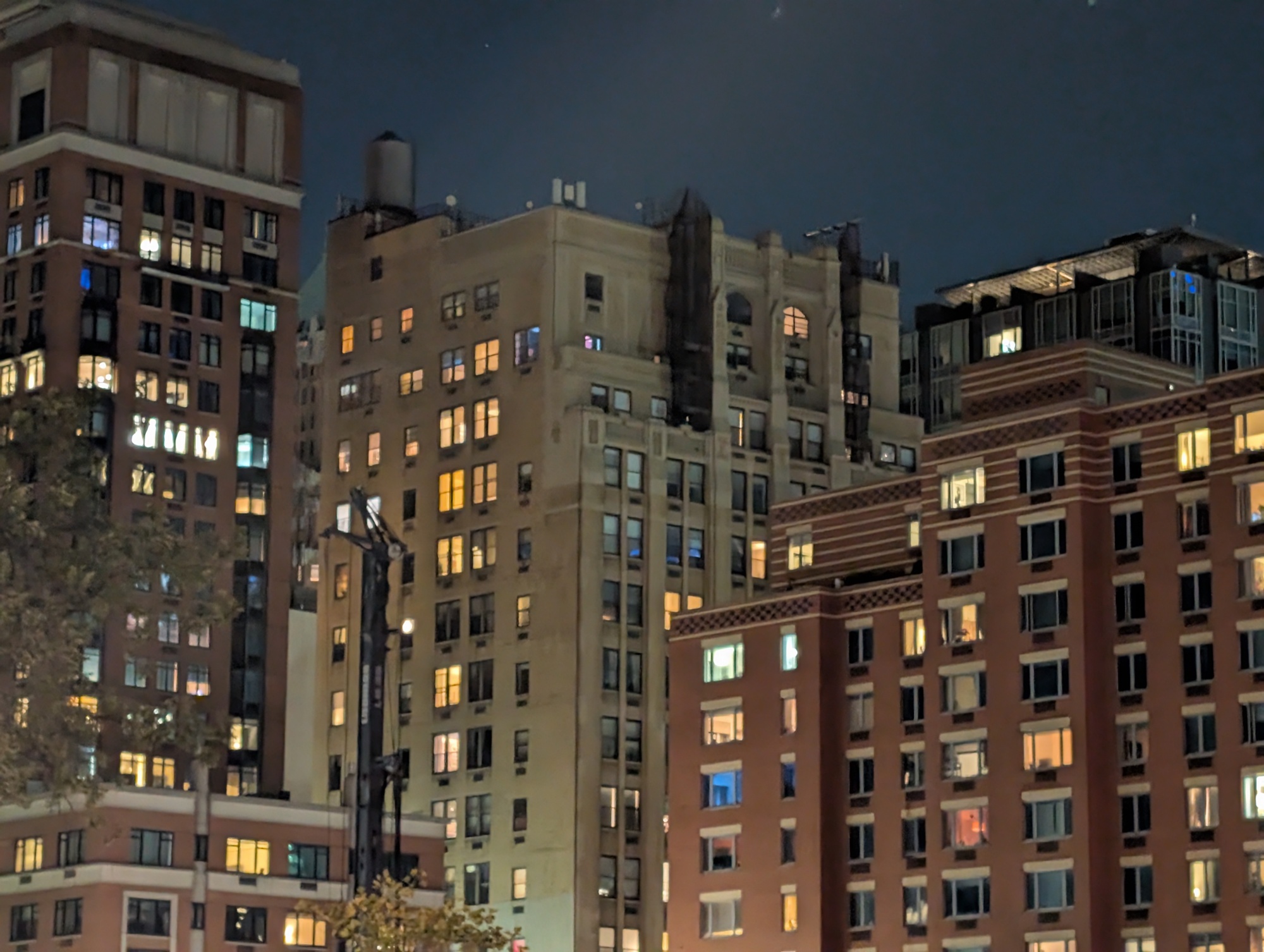 Night buildings