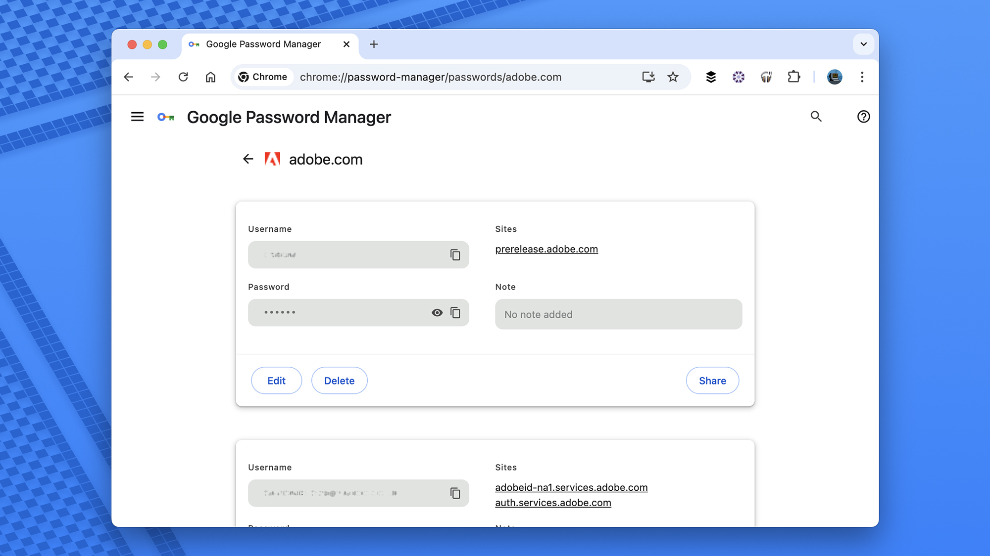 Google Password Manager