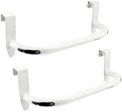 AuldHome Over Cabinet Towel Racks (2-Pack)