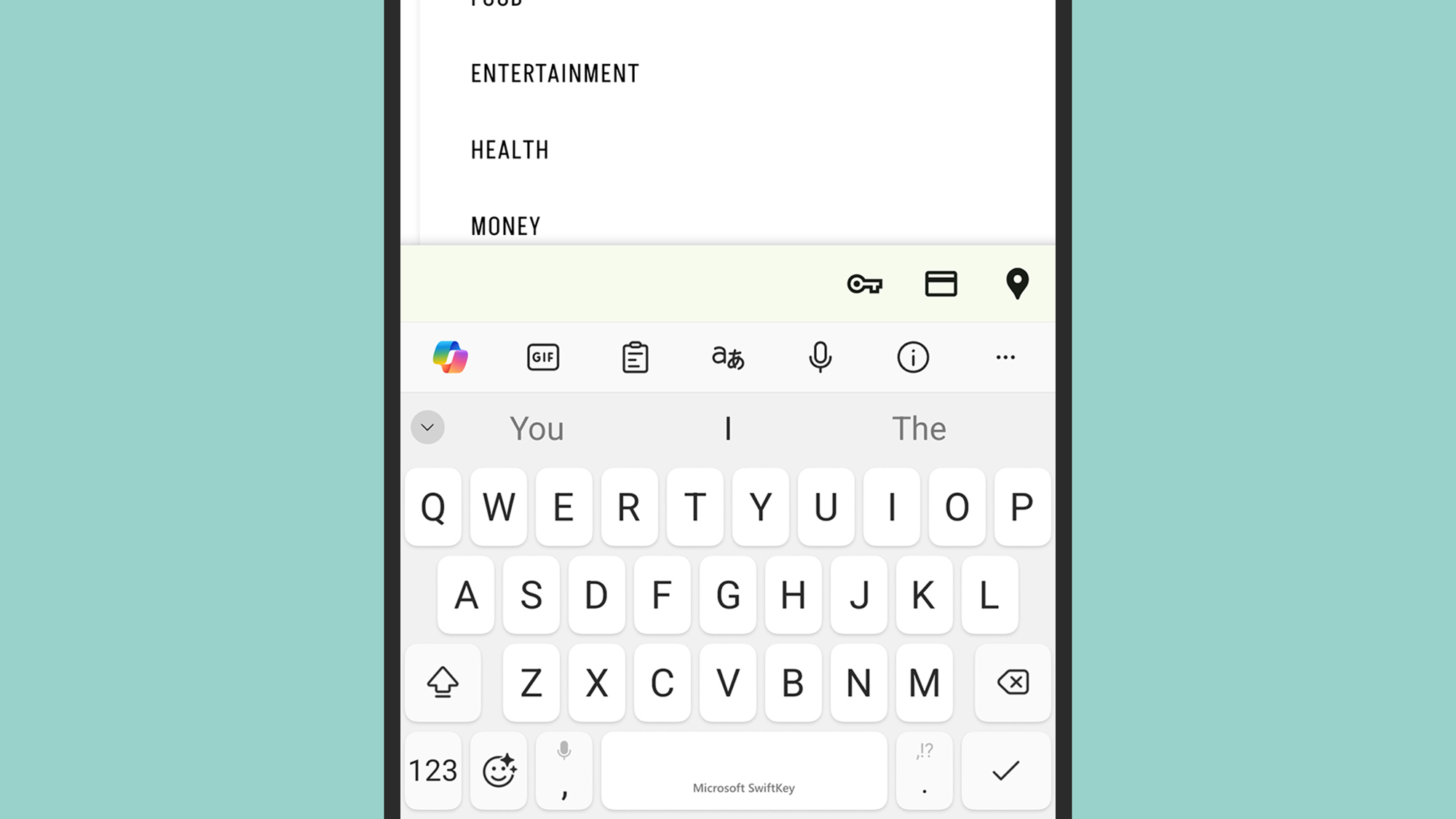 Microsoft SwiftKey keyboard