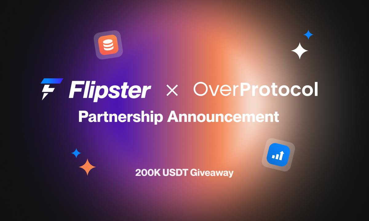 Flipster Announces Collaboration With OverProtocol to Launch $200,000 USDT Giveaway